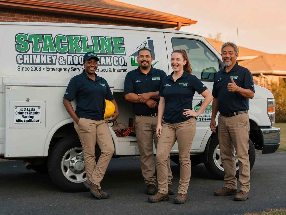 Chimney flashing repair company in Barrington, IL